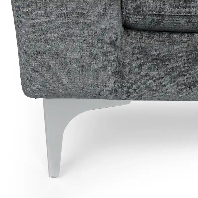 Moderne stoffen chaise longue 69.00 L x 29.00 W x 30.00 H