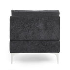 Moderne stoffen chaise longue 69.00 L x 29.00 W x 30.00 H