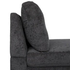 Moderne stoffen chaise longue 69.00 L x 29.00 W x 30.00 H