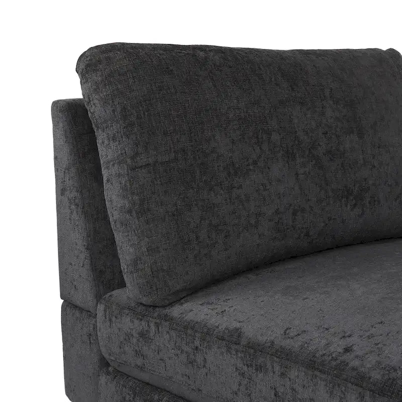 Moderne stoffen chaise longue 69.00 L x 29.00 W x 30.00 H