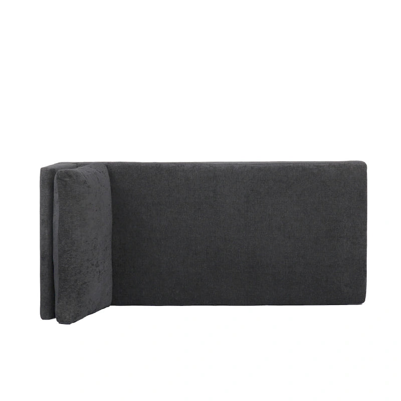 Moderne stoffen chaise longue 69.00 L x 29.00 W x 30.00 H