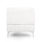 Moderne stoffen chaise longue 69.00 L x 29.00 W x 30.00 H