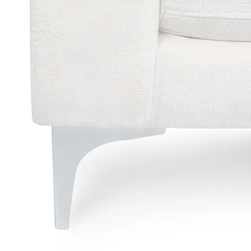 Moderne stoffen chaise longue 69.00 L x 29.00 W x 30.00 H