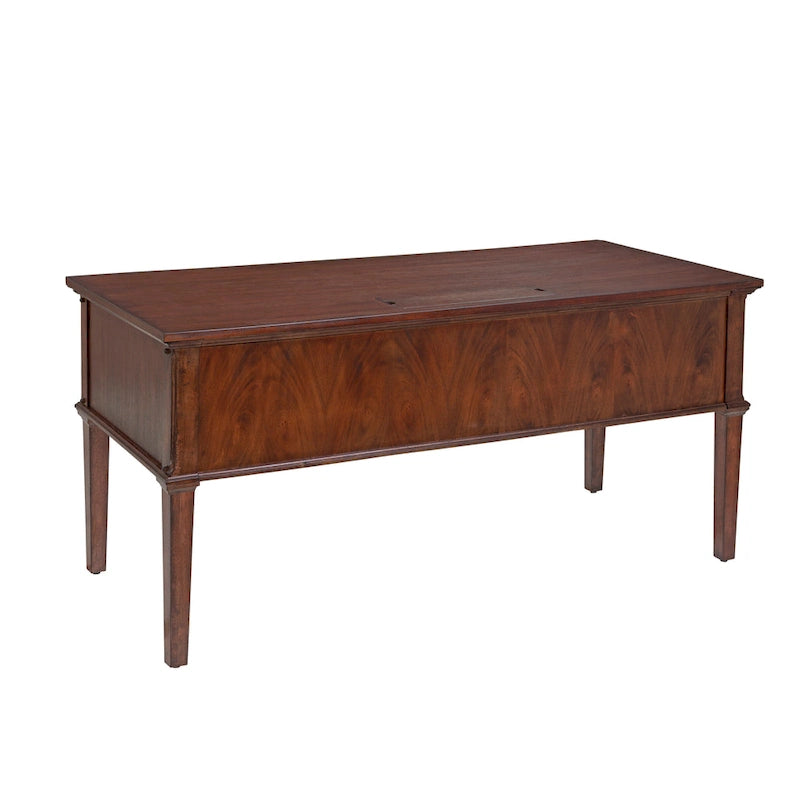 Vintage-Schreibtisch mit Stauraum, 60 Inch