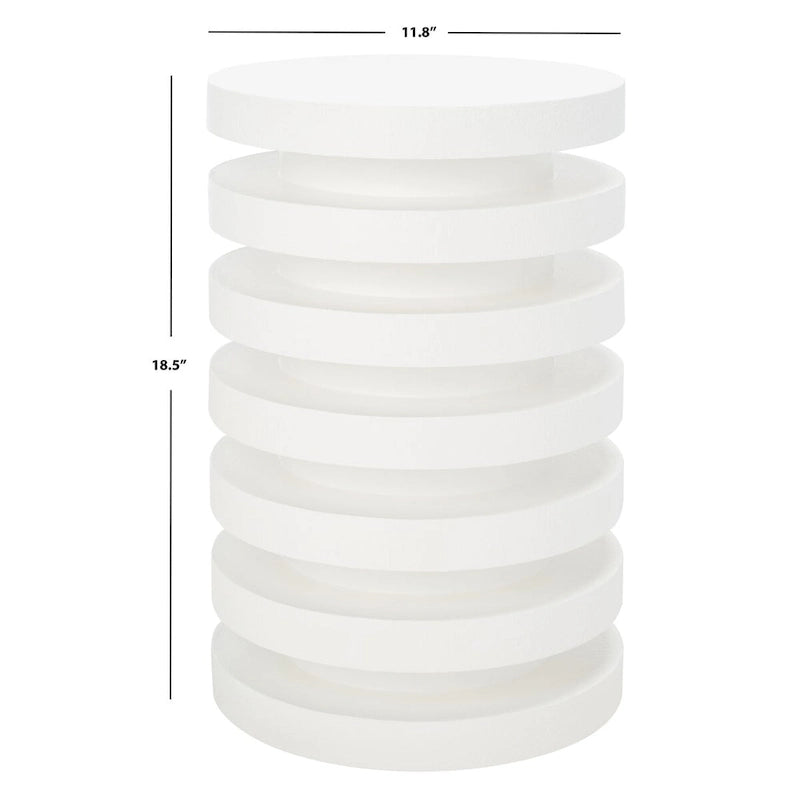 Odkládací stolek - 12 W x 12 D x 19 H - 12Wx12Dx19H