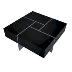 Mesa de centro com 4 compartimentos de arrumação ocultos