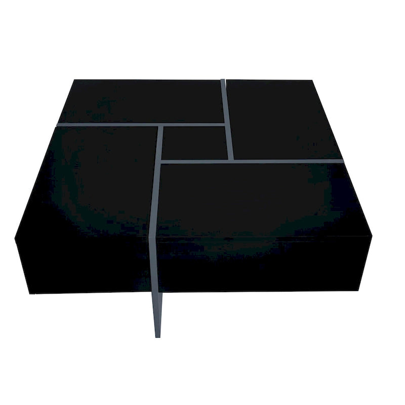 Mesa de centro com 4 compartimentos de arrumação ocultos