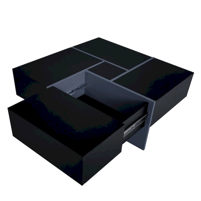 Mesa de centro com 4 compartimentos de arrumação ocultos